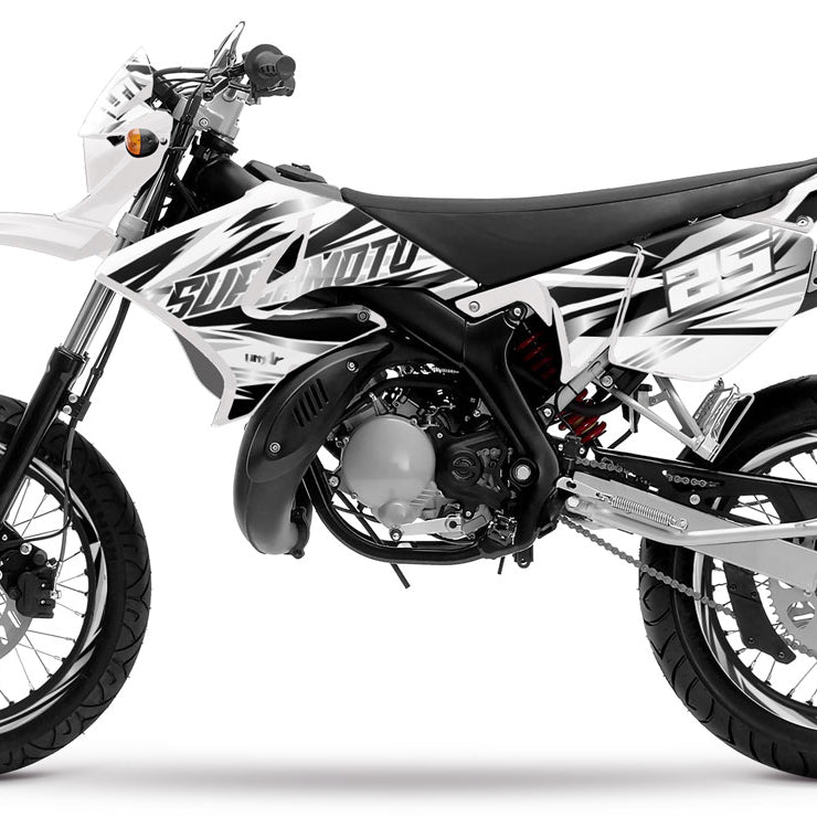 Kit pegatinas 50cc para Yamaha DT 2004-2012 Complejidad | pegatinas para moto | personalización 50cc | armysctv