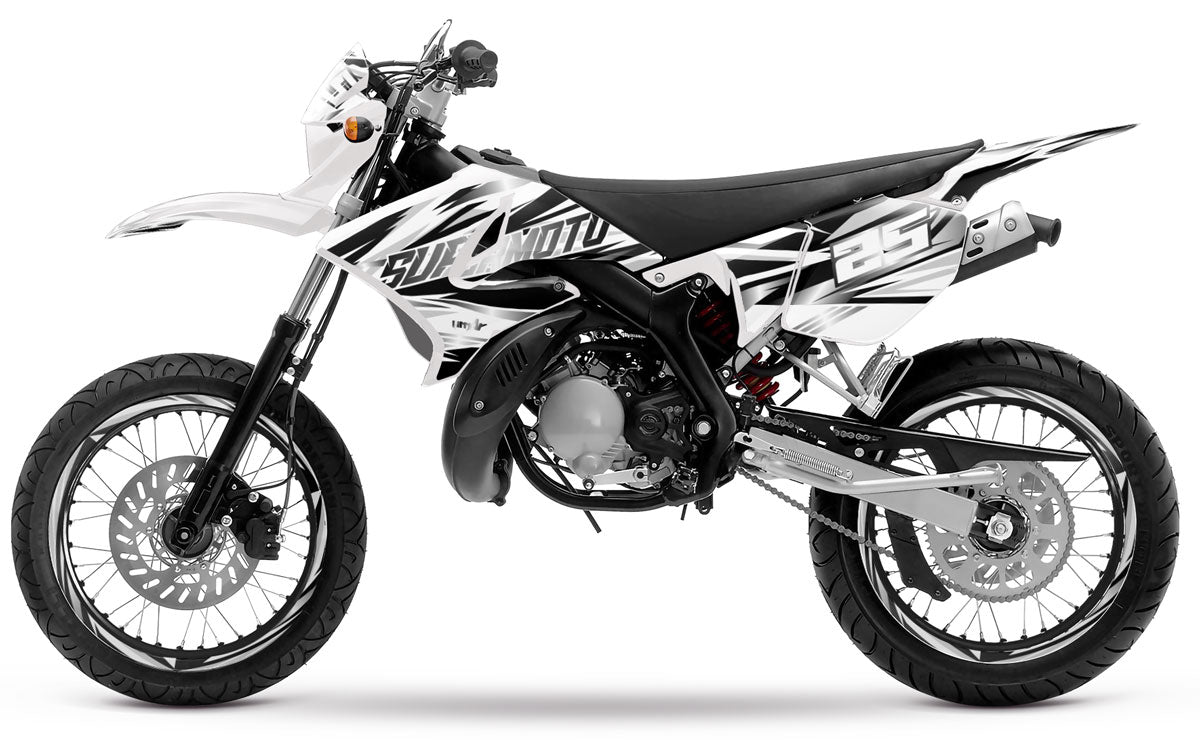 Kit pegatinas 50cc para Yamaha DT 2004-2012 Complejidad | pegatinas para moto | personalización 50cc | armysctv