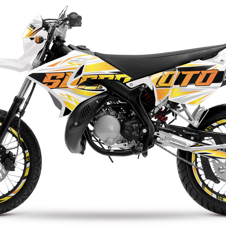 Kit pegatinas 50cc para Yamaha DT 2004-2012 Cortesía | pegatinas para moto | personalización 50cc | armysctv