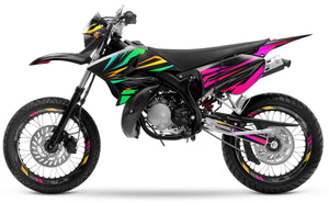 Dekor kit 50cc für Yamaha DT 2004-2012 Eclipse | Motorradaufkleber | Personalisierung 50cc | armysctv