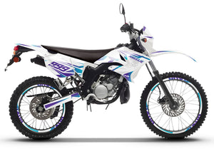 Kit déco Yamaha DT-R 50cc 2004-2012 Cold Style | autocollants moto | personnalisation 50cc | armysctv