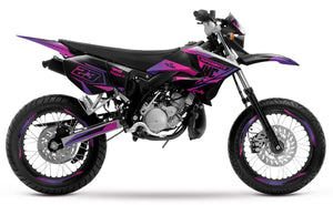 Deko-sett 50cc Yamaha DT 2004-2012 Lys | motorsykkelklistremerker | tilpasning 50cc | armysctv