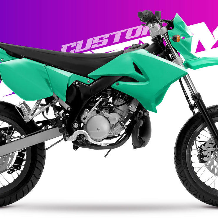 Kit pegatinas 100% Personalizado Yamaha DT 50 2004-2012 | pegatinas para moto | personalización 50cc | armysctv
