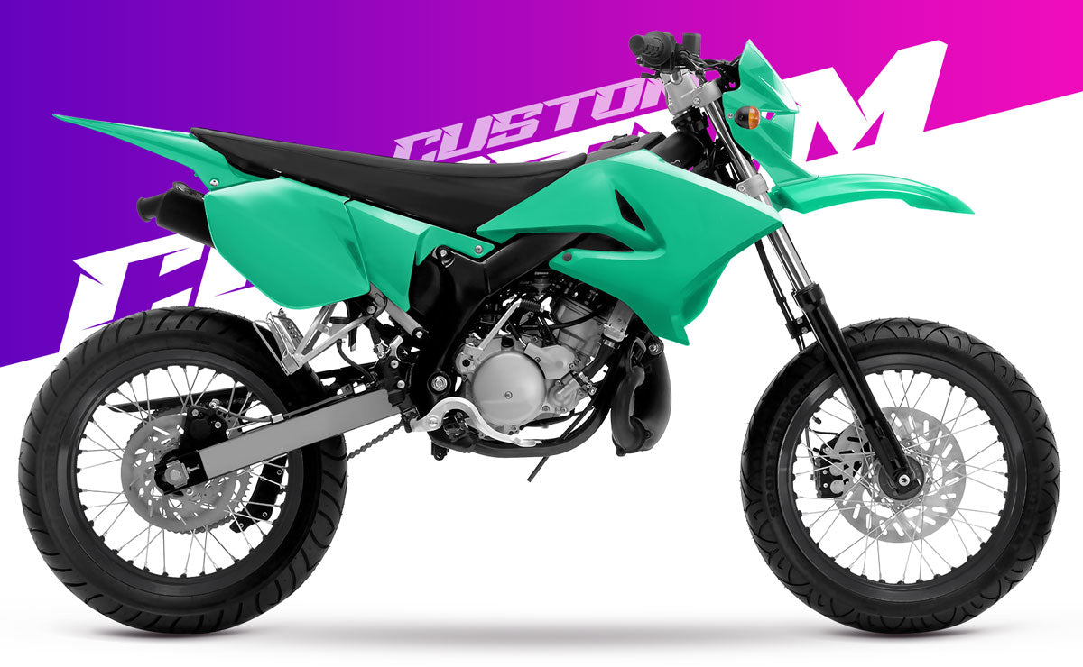 Kit pegatinas 100% Personalizado Yamaha DT 50 2004-2012 | pegatinas para moto | personalización 50cc | armysctv