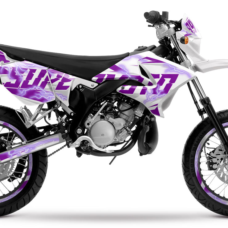 Kit pegatinas 50cc para Yamaha DT 2004-2012 Superlight | pegatinas para moto | personalización 50cc | armysctv