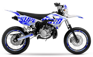 Kit pegatinas 50cc para Yamaha DT 2004-2012 Superlight | pegatinas para moto | personalización 50cc | armysctv