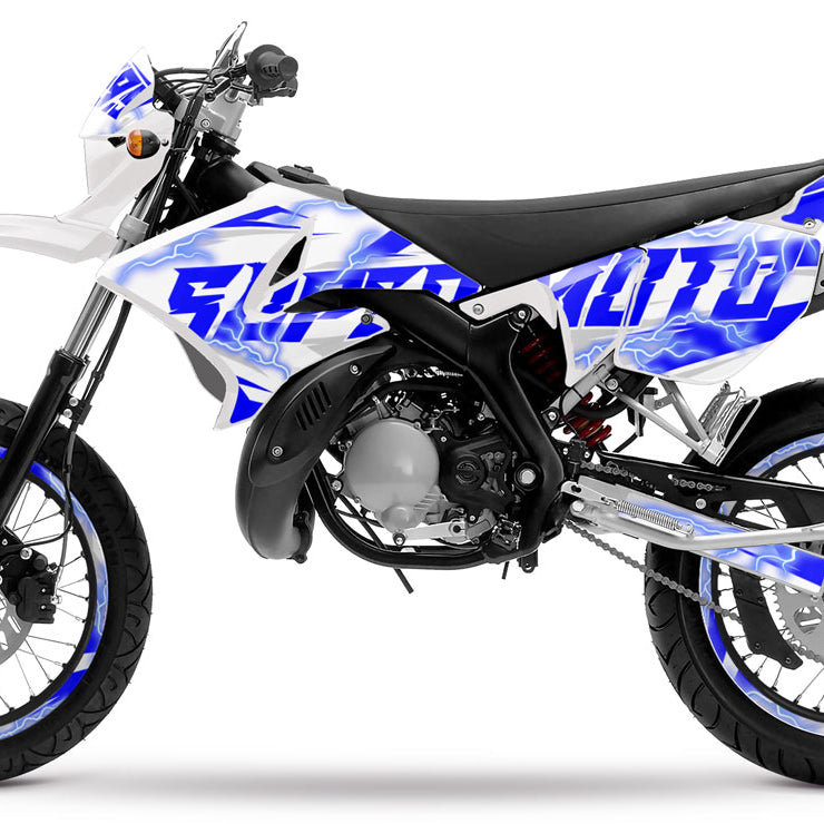 Kit pegatinas 50cc para Yamaha DT 2004-2012 Superlight | pegatinas para moto | personalización 50cc | armysctv