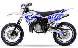 Kit pegatinas 50cc para Yamaha DT 2004-2012 Superlight | pegatinas para moto | personalización 50cc | armysctv