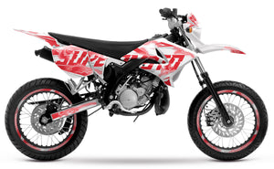 Kit pegatinas 50cc para Yamaha DT 2004-2012 Superlight | pegatinas para moto | personalización 50cc | armysctv