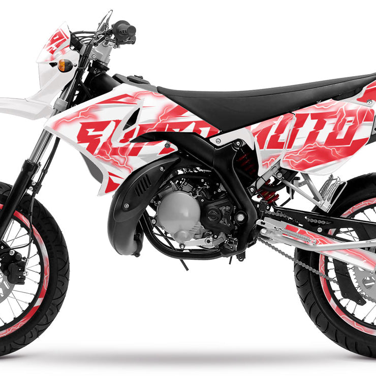 Kit pegatinas 50cc para Yamaha DT 2004-2012 Superlight | pegatinas para moto | personalización 50cc | armysctv