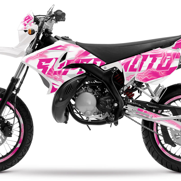 Kit pegatinas 50cc para Yamaha DT 2004-2012 Superlight | pegatinas para moto | personalización 50cc | armysctv