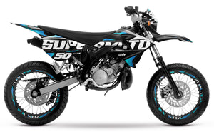 50cc Graphics kit for Yamaha DT 2004-2012 Vision | motorcycle stickers | 50cc customization | armysctv