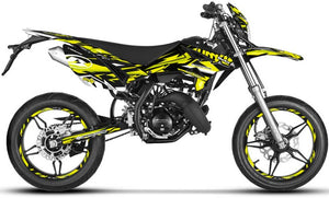 Dekor kit Beta RR 50 Motard 2011-2020 Elektrisch | Motorradaufkleber | Personalisierung 50cc | armysctv