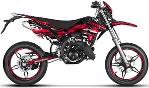 Dekor kit Beta RR 50 Motard 2011-2020 Elektrisch | Motorradaufkleber | Personalisierung 50cc | armysctv