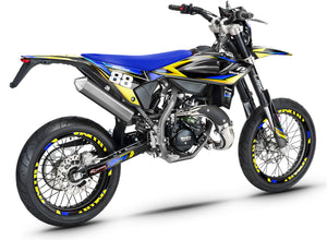 Dekor kit Beta RR 50 Motard 2021-2025 Army Finder | Motorradaufkleber | Personalisierung 50cc | armysctv