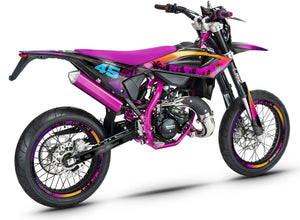 Dekor kit Beta RR 50 Motard 2021-2025 Miami | Motorradaufkleber | Personalisierung 50cc | armysctv