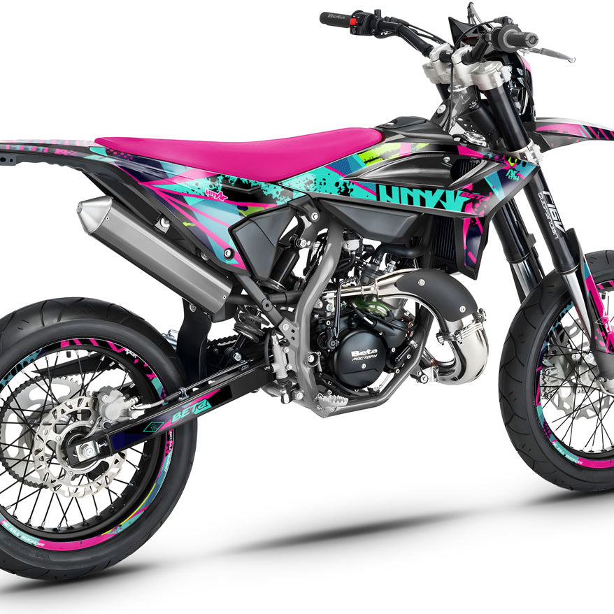 Kit pegatinas Beta RR 50 Motard 2021-2025 Army Pinkster | pegatinas para moto | personalización 50cc | armysctv