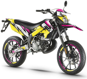 Kit pegatinas Derbi Senda xtreme 50cc 2011-2017 Victoria del Ejército | pegatinas para moto | personalización 50cc | armysctv