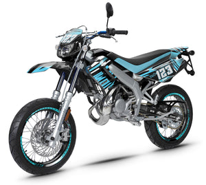 Kit pegatinas Derbi DRD Racing 50cc Army Dream | pegatinas para moto | personalización 50cc | armysctv