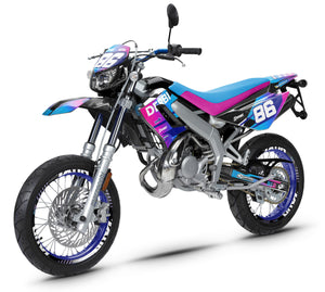 Kit pegatinas Derbi DRD Racing 50cc Army Blast | pegatinas para moto | personalización 50cc | armysctv