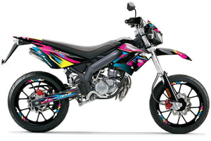 Dekor kit Derbi DRD Racing 50cc CMYK | Motorradaufkleber | Personalisierung 50cc | armysctv