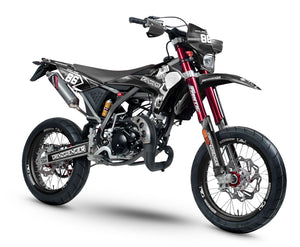 Dekor kit Fantic 50cc 2017-2022 Grenze | Motorradaufkleber | Personalisierung 50cc | armysctv