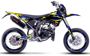 Dekor kit Fantic 50cc 2017-2022 Army Finder | Motorradaufkleber | Personalisierung 50cc | armysctv