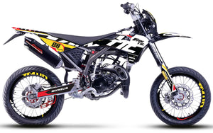 Dekor kit Fantic 50cc 2017-2022 Army Kainam | Motorradaufkleber | Personalisierung 50cc | armysctv