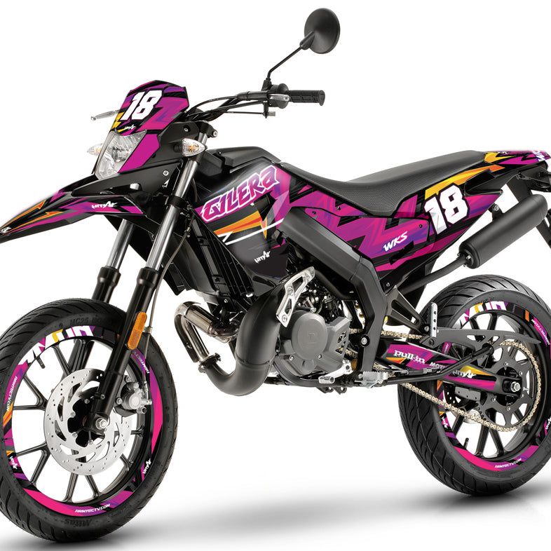 Dekor kit 50cc Gilera SMT 2018-2025 Army Split | Motorradaufkleber | Personalisierung 50cc | armysctv