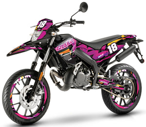 Kit pegatinas 50cc Gilera SMT 2018-2025 Ejército Dividido | pegatinas para moto | personalización 50cc | armysctv