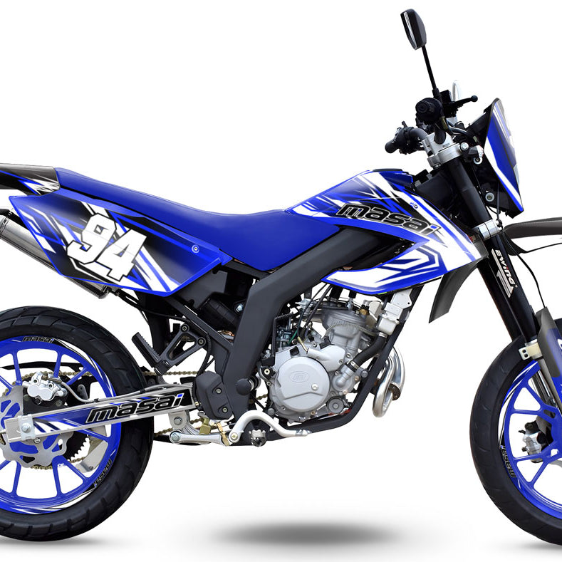 50cc Graphics kit Masai Razer 50 SM 2012-2025 Army Striker | motorcycle stickers | 50cc customization | armysctv