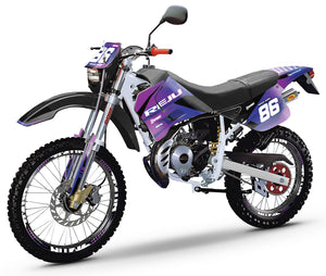Dekor kit 50cc Rieju RR 1996-2004 Blast | Motorradaufkleber | 50cc Personalisierung | armysctv