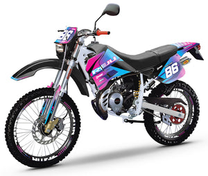 Dekor kit 50cc Rieju RR 1996-2004 Blast | Motorradaufkleber | 50cc Personalisierung | armysctv