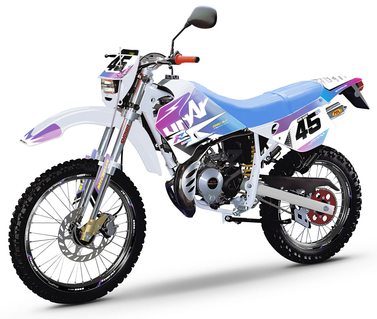 Kit déco 50cc Rieju RR 1996-2004 Army Legacy | autocollants moto | personnalisation 50cc | armysctv