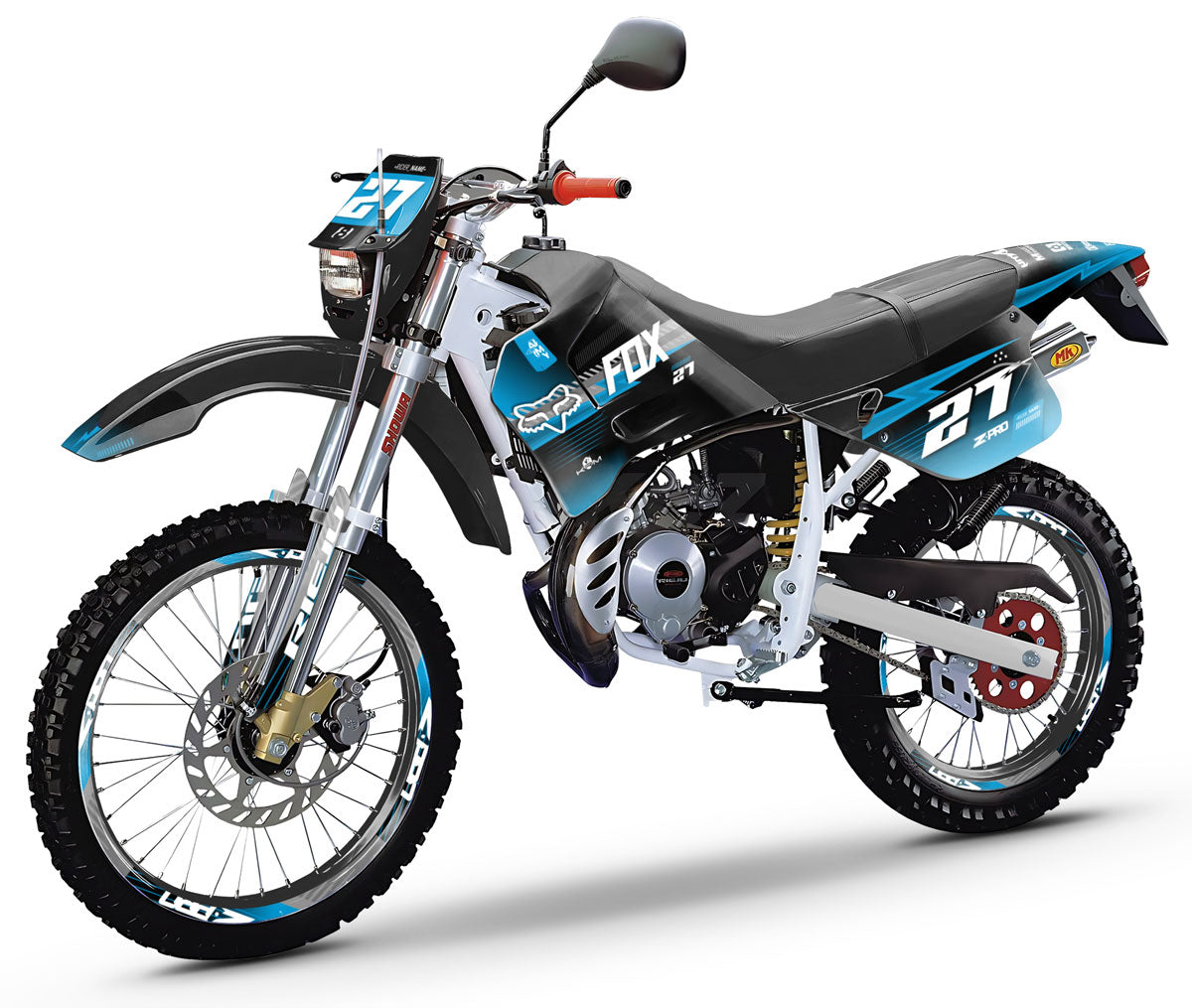 Kit déco 50cc Rieju RR 1996-2004 Septième | autocollants moto | personnalisation 50cc | armysctv