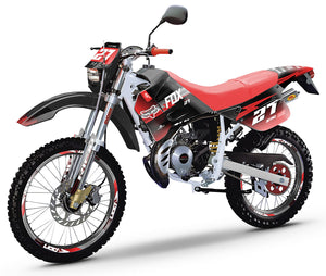 Dekor kit 50cc Rieju RR 1996-2004 Siebte | Motorradaufkleber | 50cc Personalisierung | armysctv