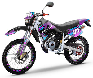 Kit pegatinas 50cc Rieju RR 1996-2004 Tacker | pegatinas para moto | personalización 50cc | armysctv