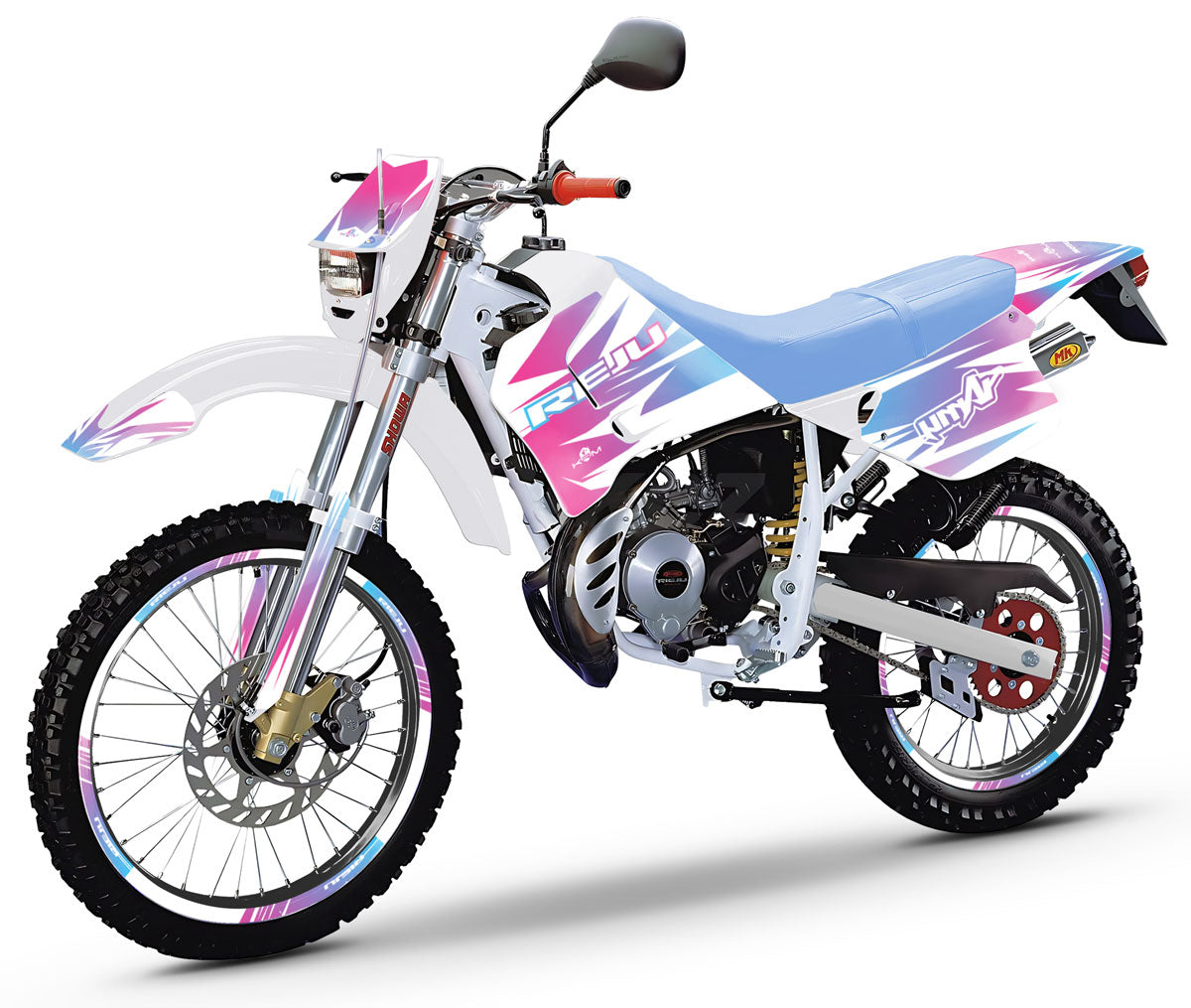 Kit pegatinas 50cc Rieju RR 1996-2004 X-Fast | pegatinas para moto | personalización 50cc | armysctv