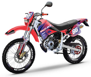 Dekor kit 50cc Rieju RR 1996-2004 Blast | Motorradaufkleber | 50cc Personalisierung | armysctv