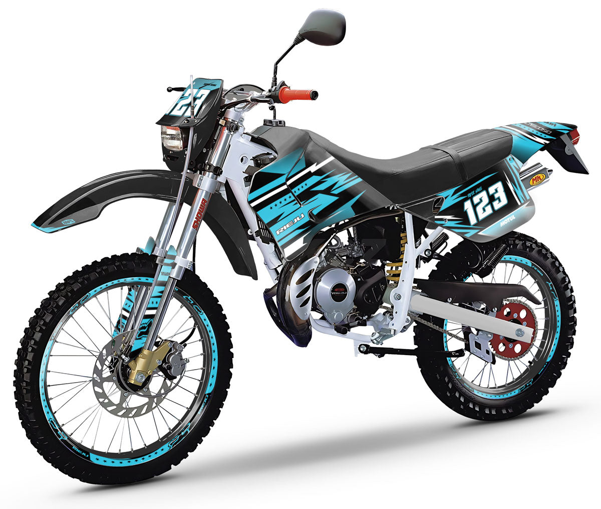 Kit déco 50cc Rieju RR 1996-2004 Dream | autocollants moto | personnalisation 50cc | armysctv