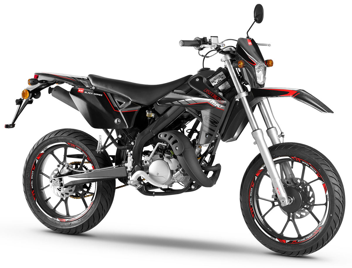 Kit déco Rieju MRT 50cc 2009-2021 Black Series | autocollants moto | personnalisation 50cc | armysctv