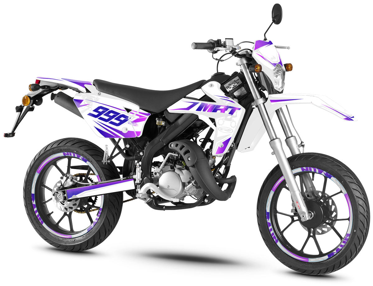 Kit déco Rieju MRT 50cc 2009-2021 Cold | autocollants moto | personnalisation 50cc | armysctv