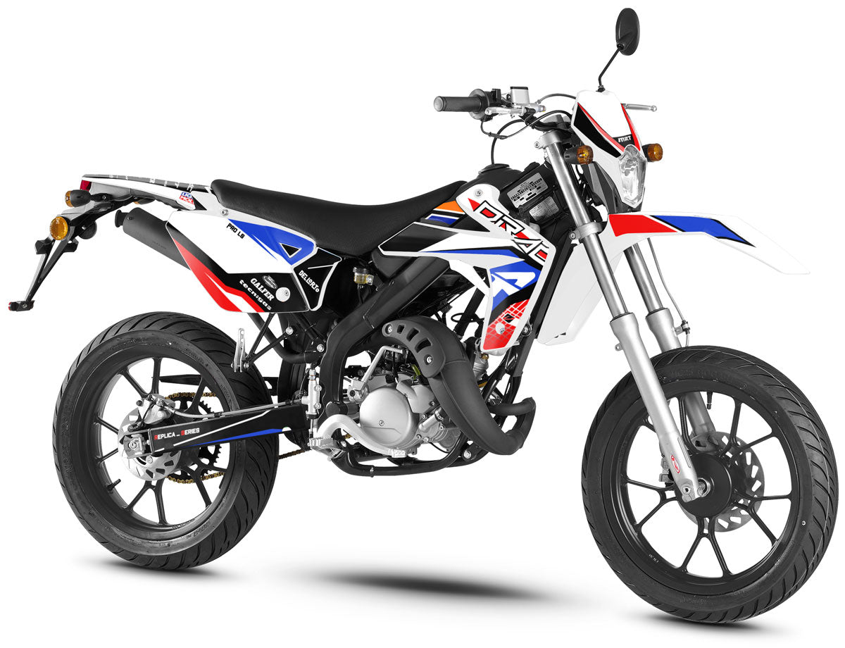 Kit pegatinas Rieju MRT 50cc 2009-2021 DRAC | pegatinas para moto | personalización 50cc | armysctv