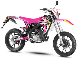 Kit pegatinas Rieju MRT 50cc 2009-2021 estilo salto | pegatinas para moto | personalización 50cc | armysctv