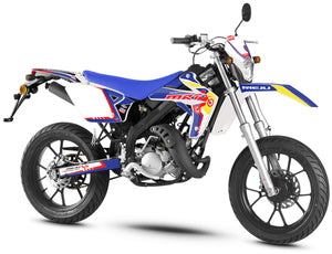 Kit pegatinas Rieju MRT 50cc 2009-2021 estilo salto | pegatinas para moto | personalización 50cc | armysctv