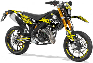 Kit déco Rieju MRT 50cc 2022-2025 Army Runz | autocollants moto | personnalisation 50cc | armysctv