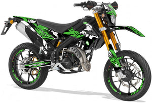 Kit déco Rieju MRT 50cc 2022-2025 Army Runz | autocollants moto | personnalisation 50cc | armysctv