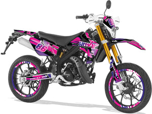 Dekor kit Rieju MRT Army Hind | Motorradaufkleber | Personalisierung 50cc | armysctv