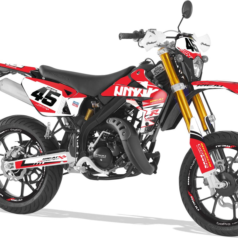 Rieju MRT Army Legacy Graphics kit | motorcycle stickers | 50cc customization | armysctv