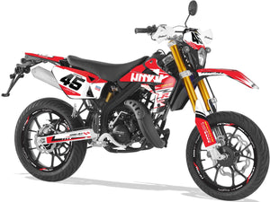Dekor kit Rieju MRT Army Legacy | Motorradaufkleber | Personalisierung 50cc | armysctv